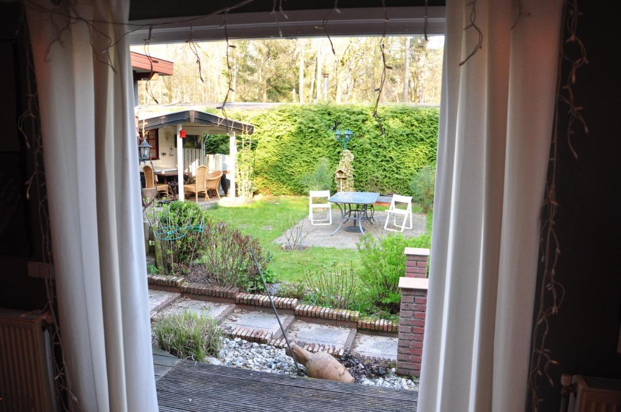 Sfeervol, Ruim En Luxe Chalet In Bosrijke Omgeving Diessen Exterior photo